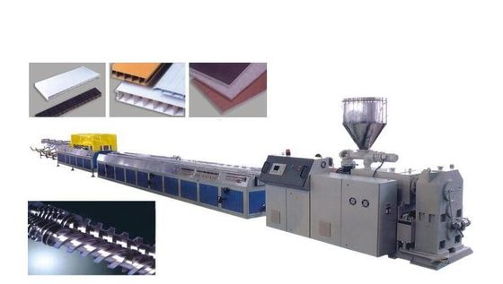 Μηχανή εξώθησης πινάκων αφρού κρουστών PVC WPC/αφρισμένη WPC γραμμή παραγωγής προτύπων κατασκευής